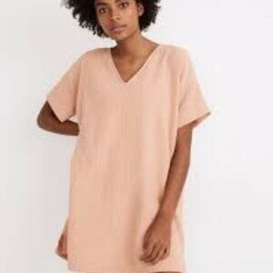 ✅‎ MADEWELL Gauze Cover-Up Tunic Dress SIZE MEDIUM